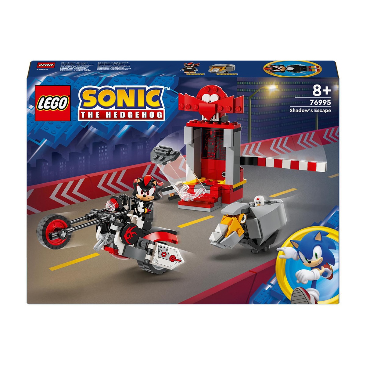 LEGO - de construcción Huida de Shadow the Hedgehog LEGO Sonic.