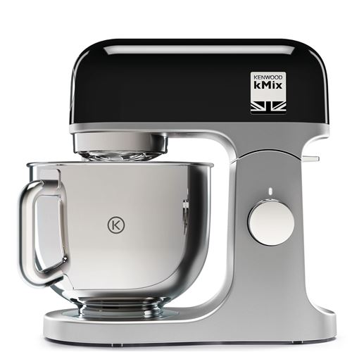 Robot de cocina - Kenwood kMix KMX750BK, Amasadora de repostería, 1000 W, Bol de 5L, Negro