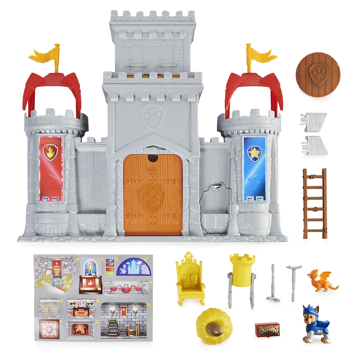 Spin Master - Patrulla Canina Rescue Knights Playset Castillo Sede