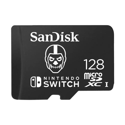 Tarjeta de memoria Micro SD Sandisk Nintendo Switch Fortnite 128GB