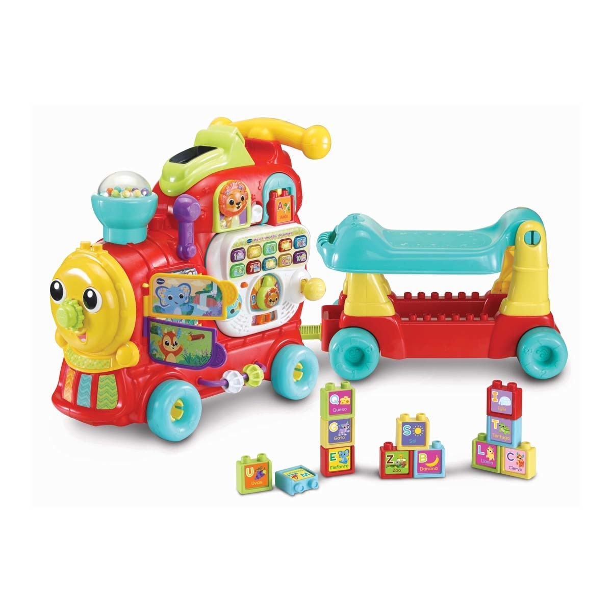 VTech - Maxi Tren ABC De Paseo 7 En 1 Correpasillos Andador Baby