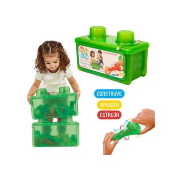 Juego De Constrcucción Jelly Blox 30 Piezas. Sistema De Construcción Imaginativo Y Unico. Construye, Aplasta Y Estira.