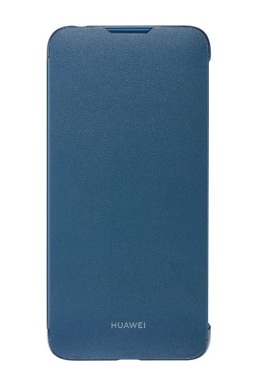 Funda Flip Cover Azul Huawei para Y7 2019