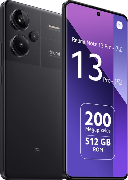 Xiaomi Redmi Note 13 Pro+ 5G 6,67" 512 GB Negro