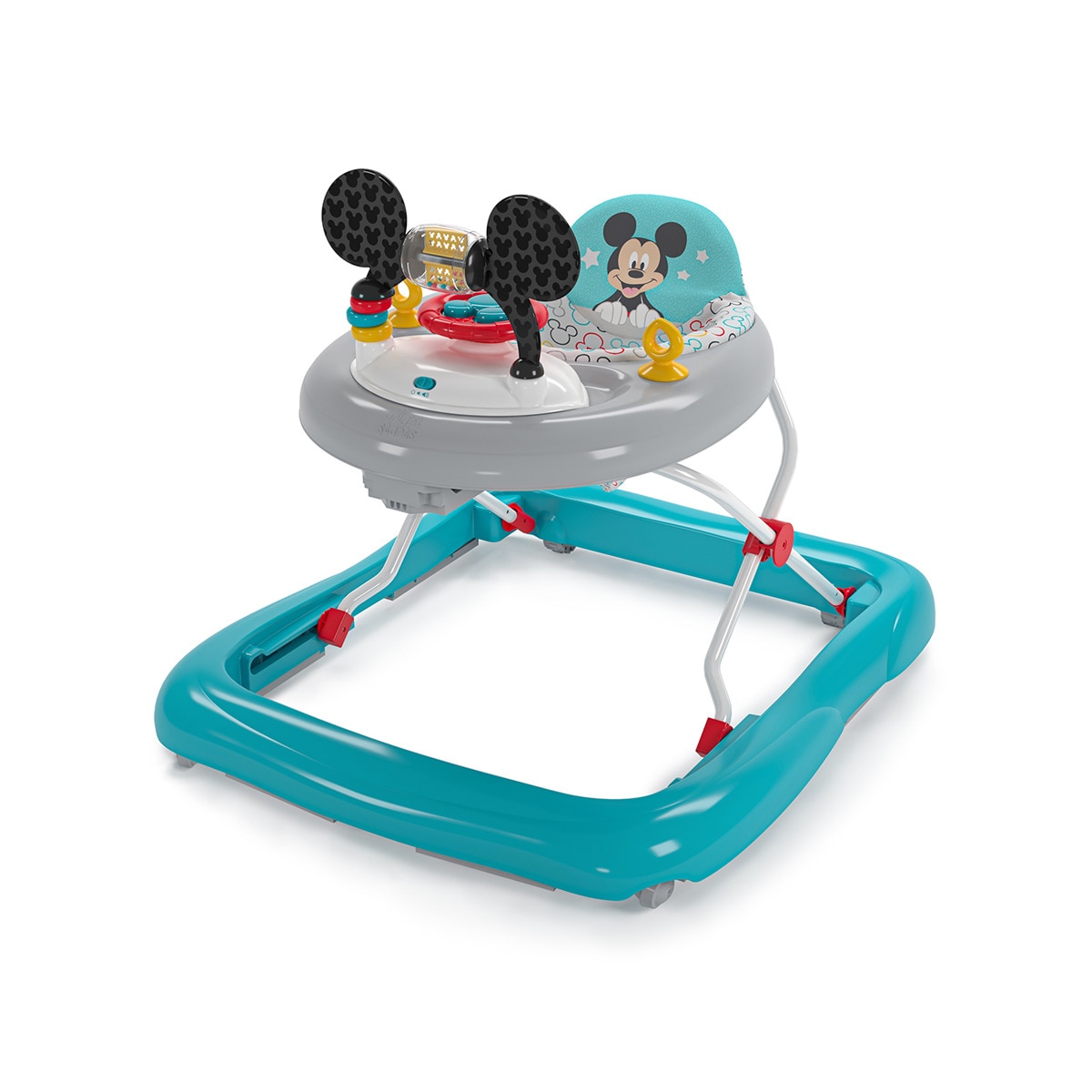 Bright Starts - MICKEY MOUSE Tiny Trek? Andador Original Bestie? 2-in-1 Andador