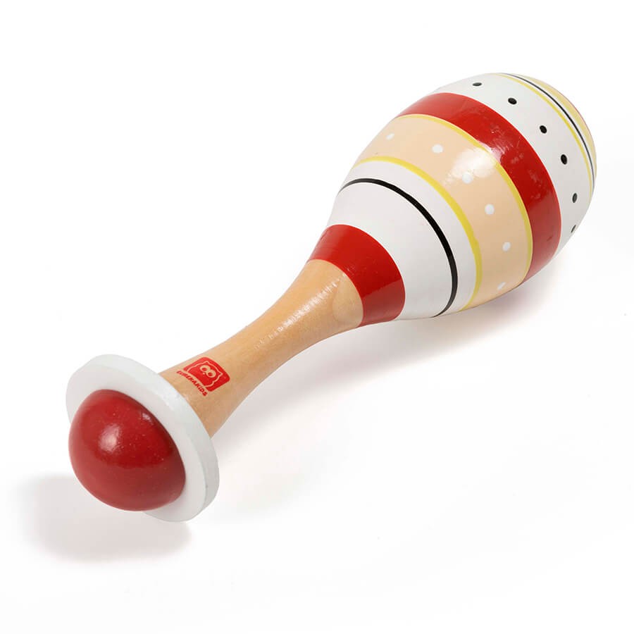 Maraca de madera