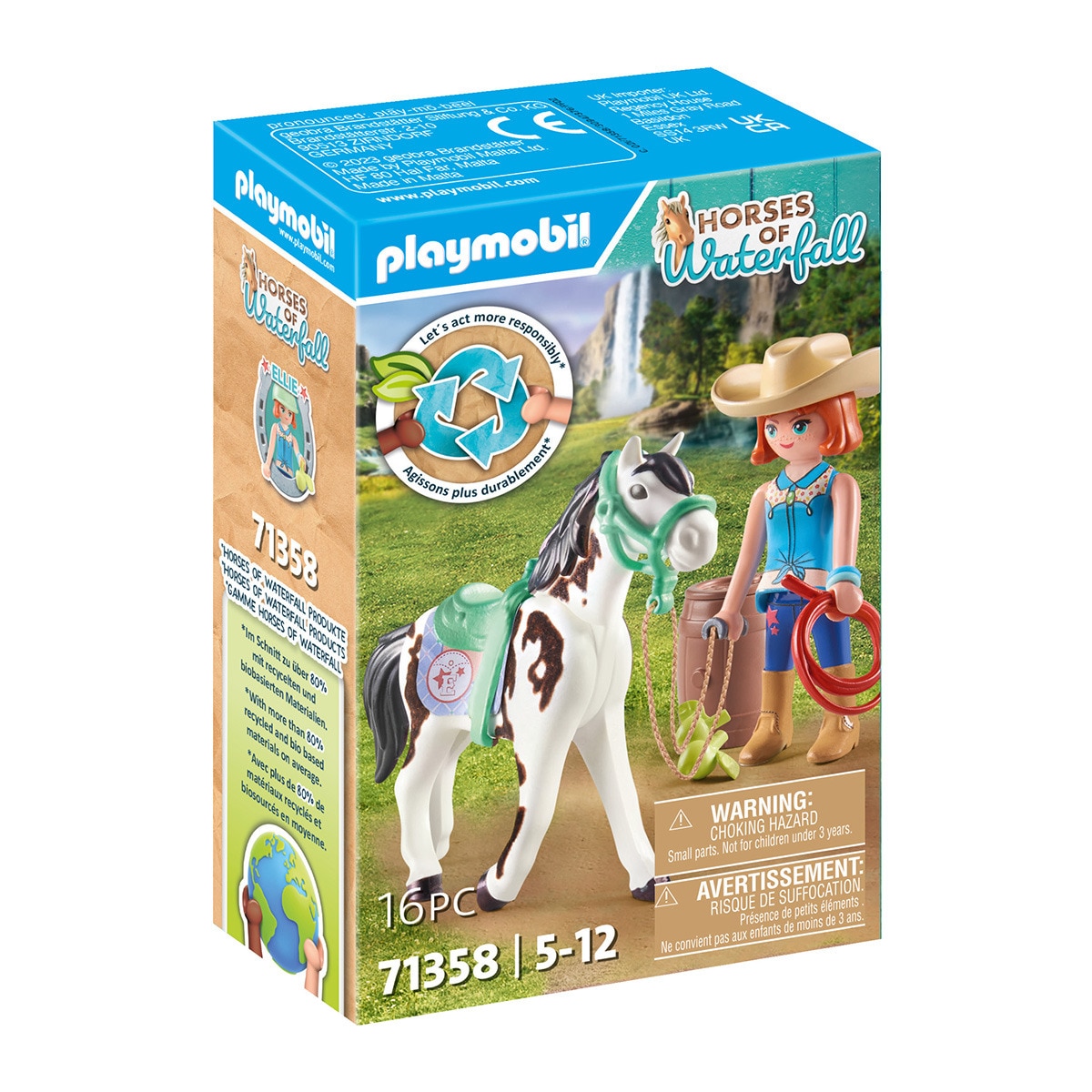 Playmobil - Set Hora De Comer Con Ellie Y Sawdust Playmobil.