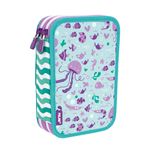Plumier 2 pisos con contenido Milan serie especial Sea
