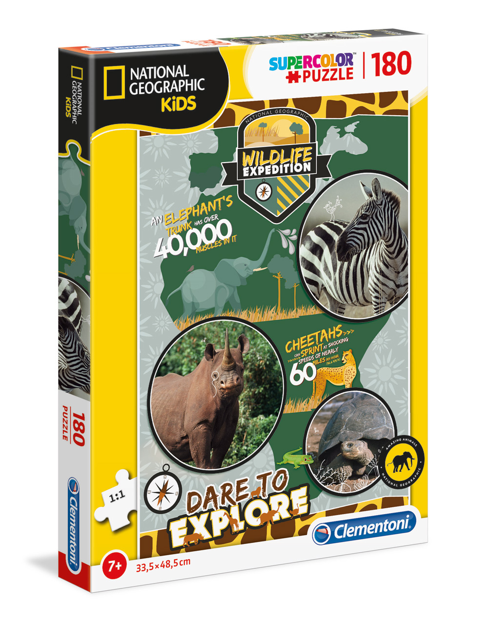 Puzzle National Geographic - Wildlife Expedition (180 piezas)