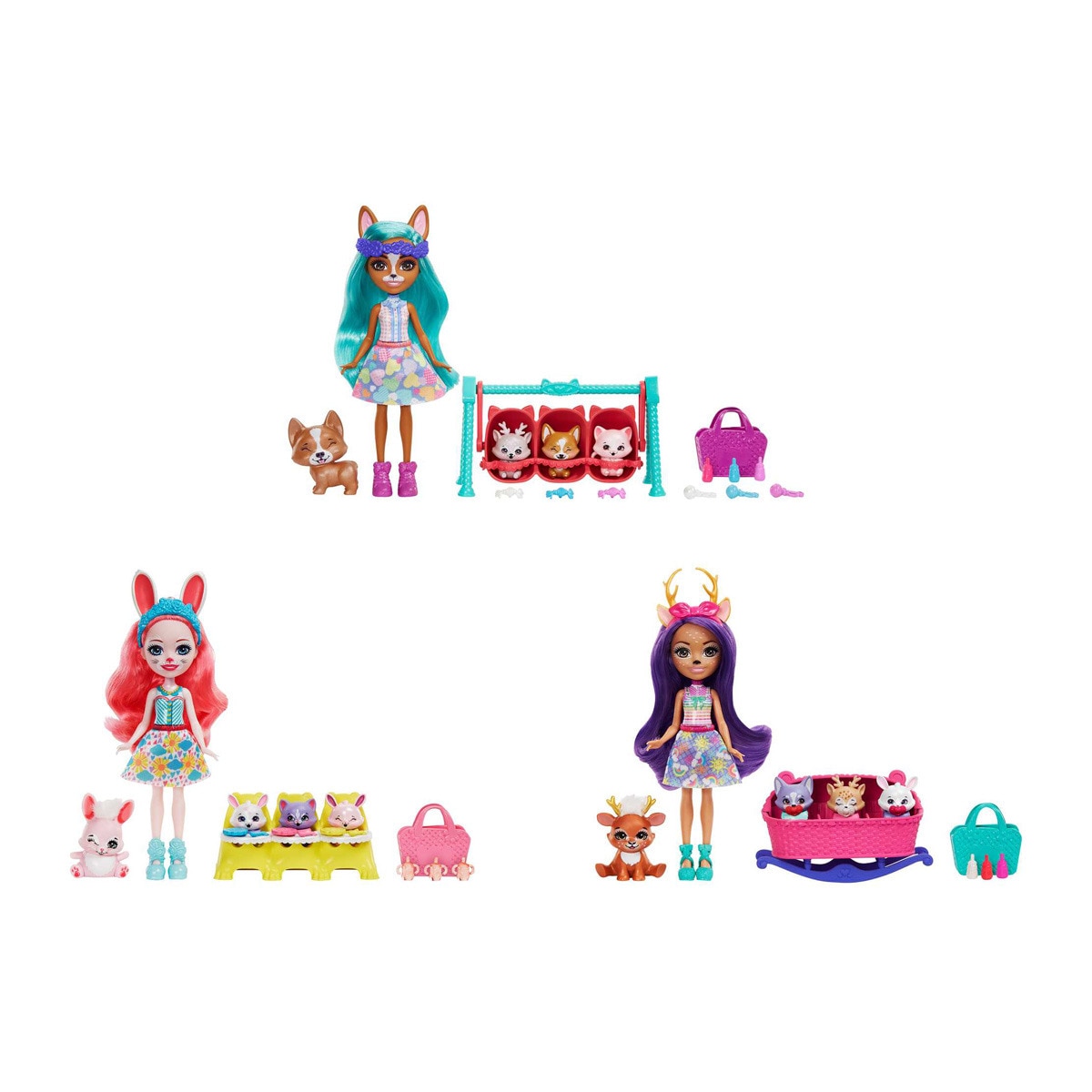 Enchantimals - Muñeca Con Mascotas Y Accesorios, Modelos Surtidos