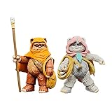 Hasbro - Figura Star Wars Colección Vintage - Ewoks: Wicket W. Warrick Y Kneesaa