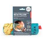 Almohada de viaje hinchable Kikkerland Mapa