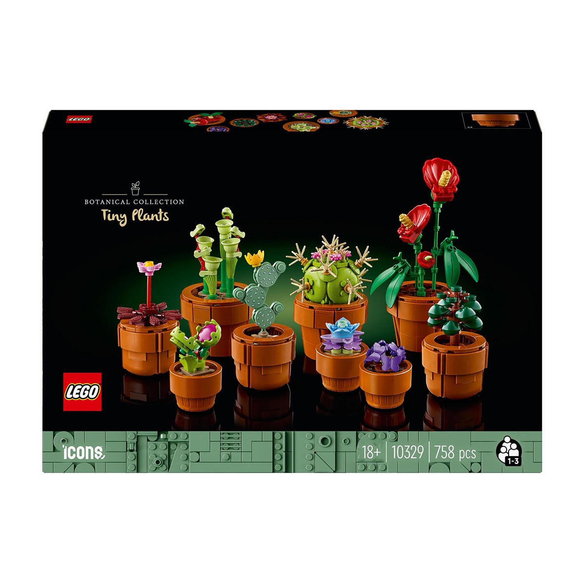 LEGO - de construcción Plantas diminutas Lego Icons.