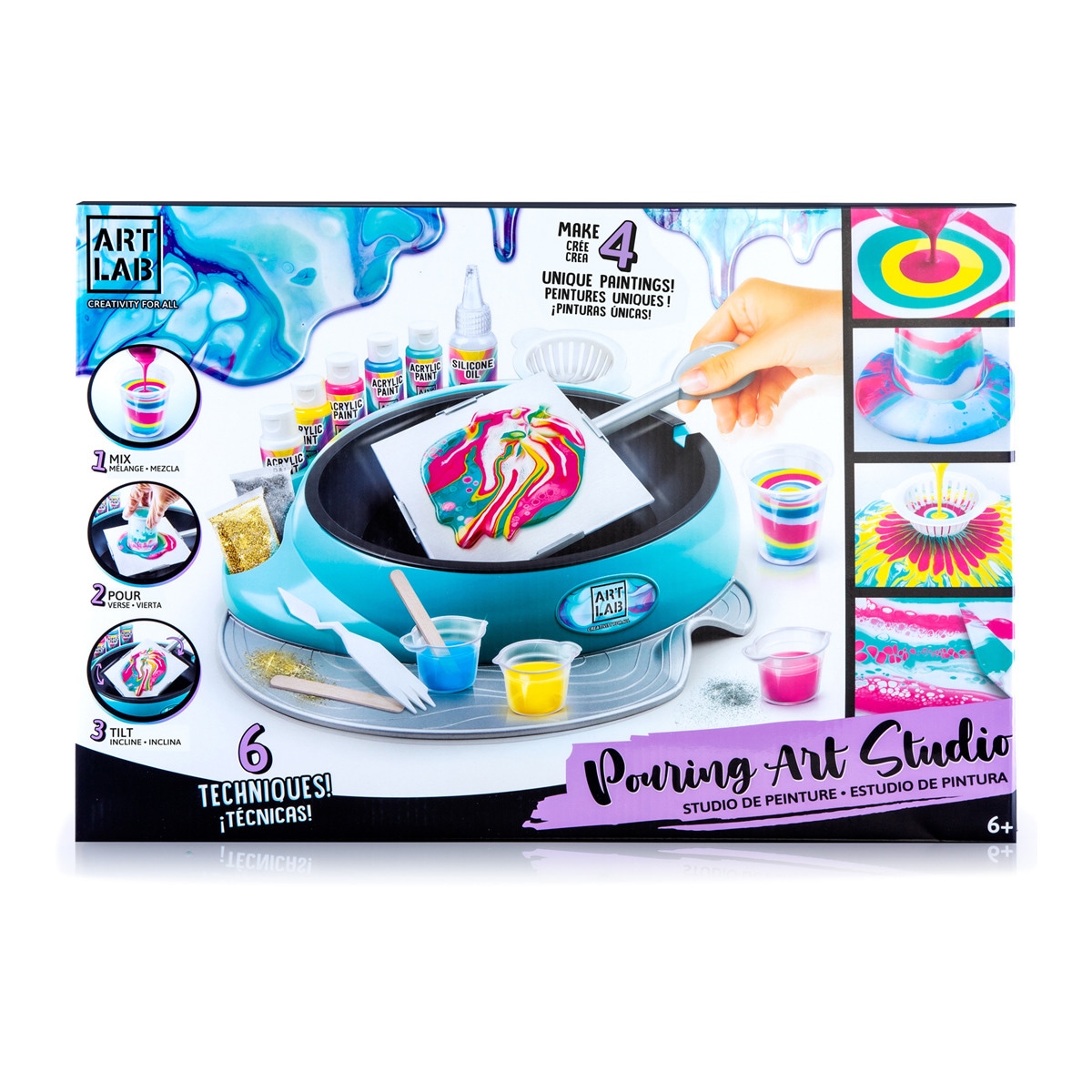 Style 4 Ever - Estudio De Pintura Crea Tu Propia Pintura Pouring Art Studio ART LAB