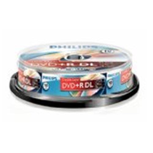 Philips DVD+R DR8S8B10F 10 DVD+RW vírgenes