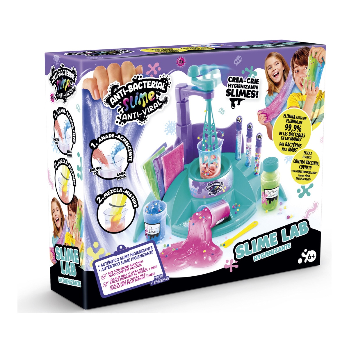 Canal Toys - Laboratorio Slime Antibacterias 