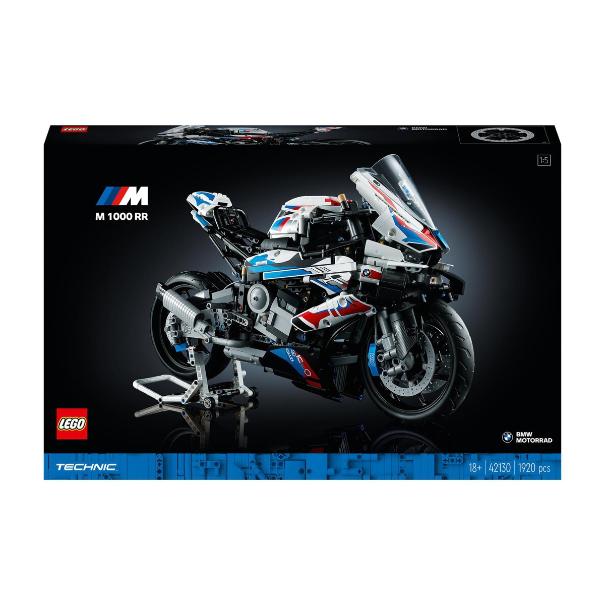 LEGO - Maqueta De Moto Para Construir Vehículo BMW M 1000 RR Technic