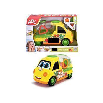 Dickie Toys Abc Furgoneta De Sam Smoothie (30 Cm) Vehículo Grande De Con Clasificador De Formas Y Juego De Sonajeros, Para