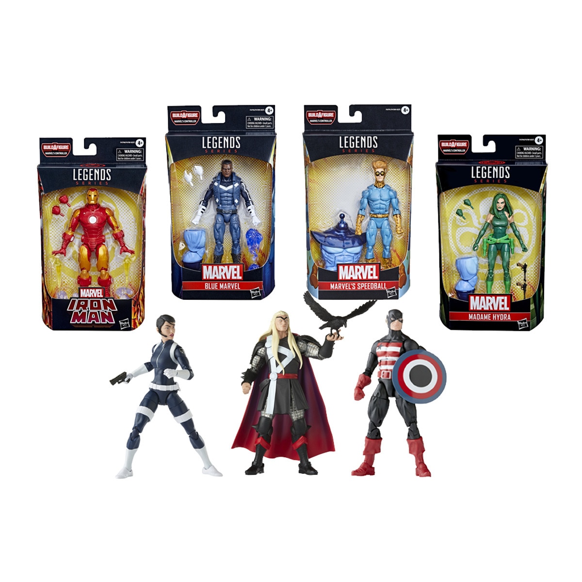 HASBRO FAN - Figuras Surtidas Colección Marvel Comics Marvel Legends