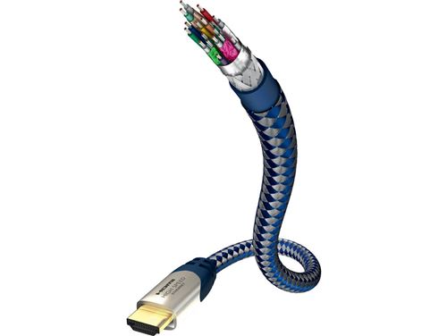 Cable Inakustik HDMI - HDMI tipo A Azul 2 m