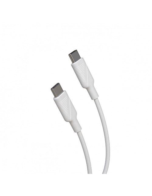 Cable Muvit for change  USB-C Banco 1,2 m