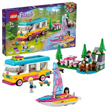 LEGO Friends - Bosque Autocaravana y Barco de Vela + 7 años