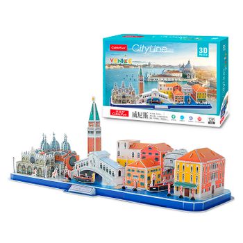 Puzzle 3d City Line Venecia Dam Color: Multicolor