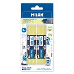 Blíster 2 barras de pegamento Milan azul 21g El Yeti