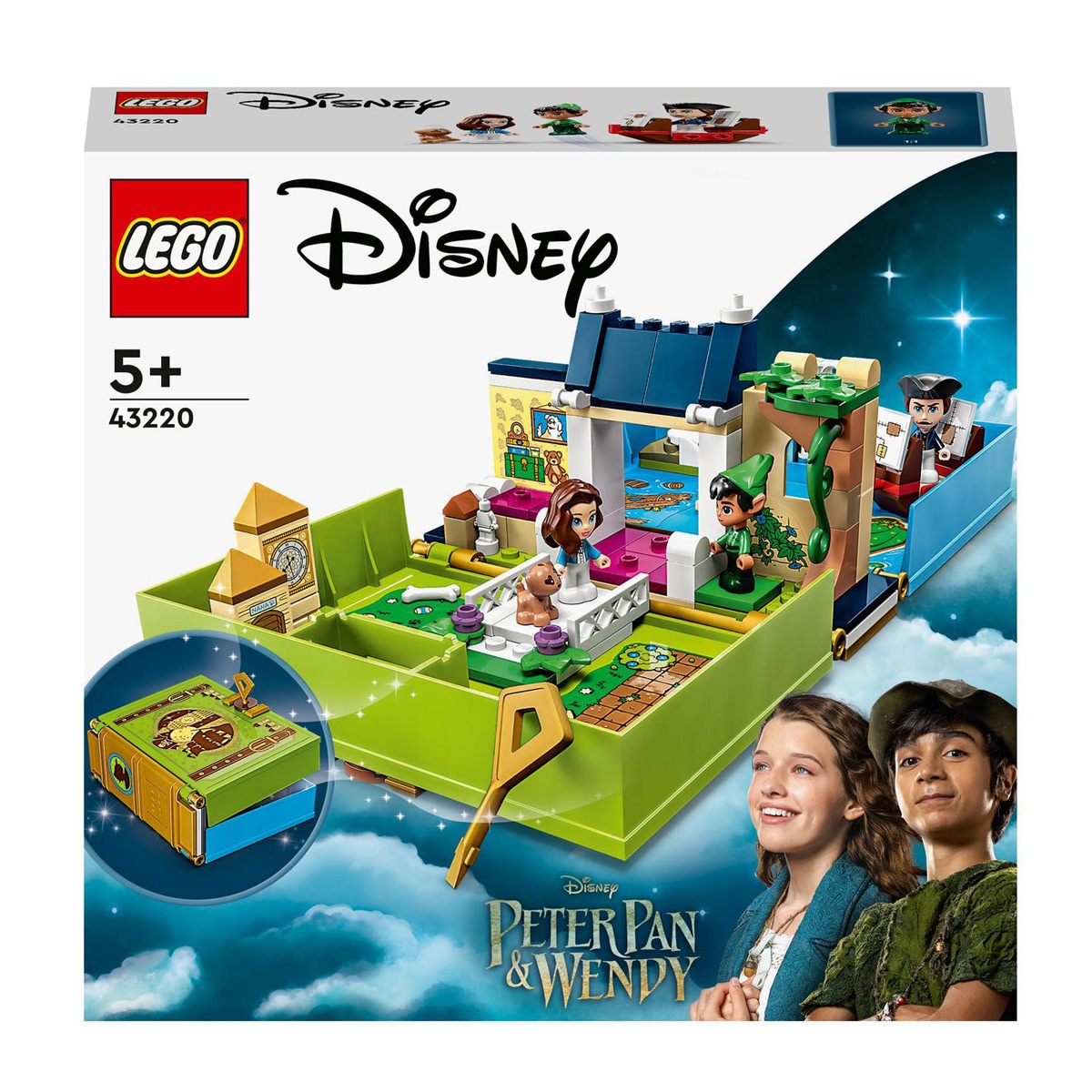 LEGO - De Viaje En Forma De Libro Para Construir Cuentos E Historias: Peter Pan Y Wendy Disney Classic