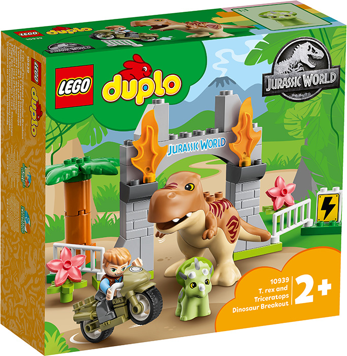 LEGO® Duplo T. Rex y Triceratops 10939