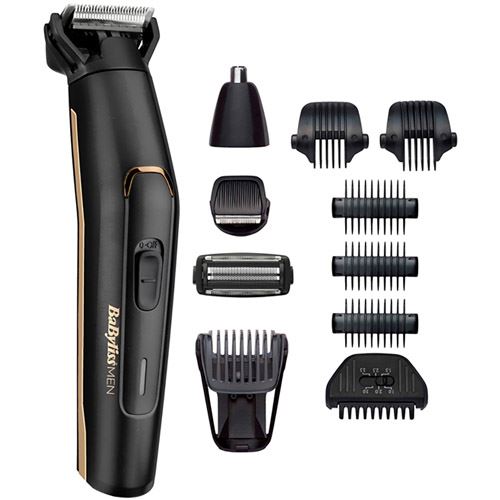 Afeitadora Babyliss Multigroom Carbon Titanium MT860E 11 en 1