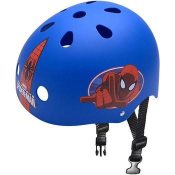 Casco De Skate Spiderman - Talla 54-60 Cm Stamp