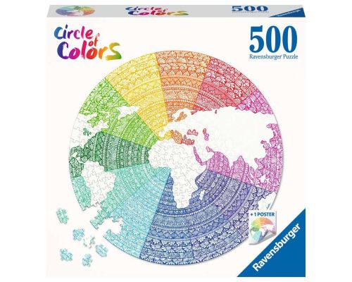 Puzzle 500 piezas Circle mandala