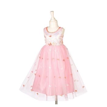 Vestido Elise Mariposa Rosa 3-4 Años 98-104 Cm