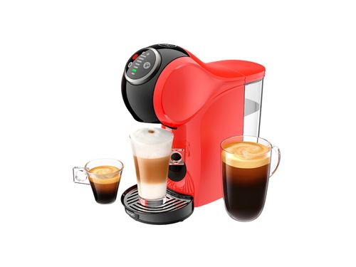 Cafetera de cápsulas Nescafé Dolce Gusto De'Longhi EDG315.R Genio S Plus , 15 bar, 0.8 L, 1600W, Rojo