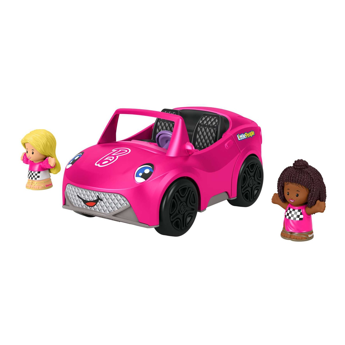 Fisher-Price - Little People Barbie, Brooklyn Y Su Descapotable