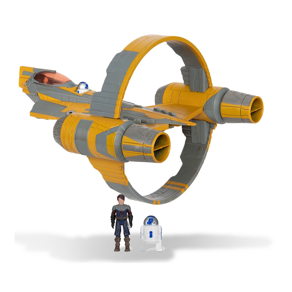 Star Wars - Playset Micro Galaxy Squadron Anakin Skywalker's Jedi Starfighter Star Wars.
