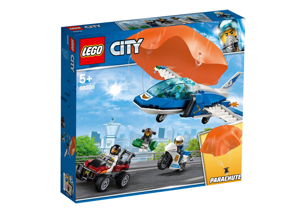 LEGO® City Policía arresto ladrón 60208