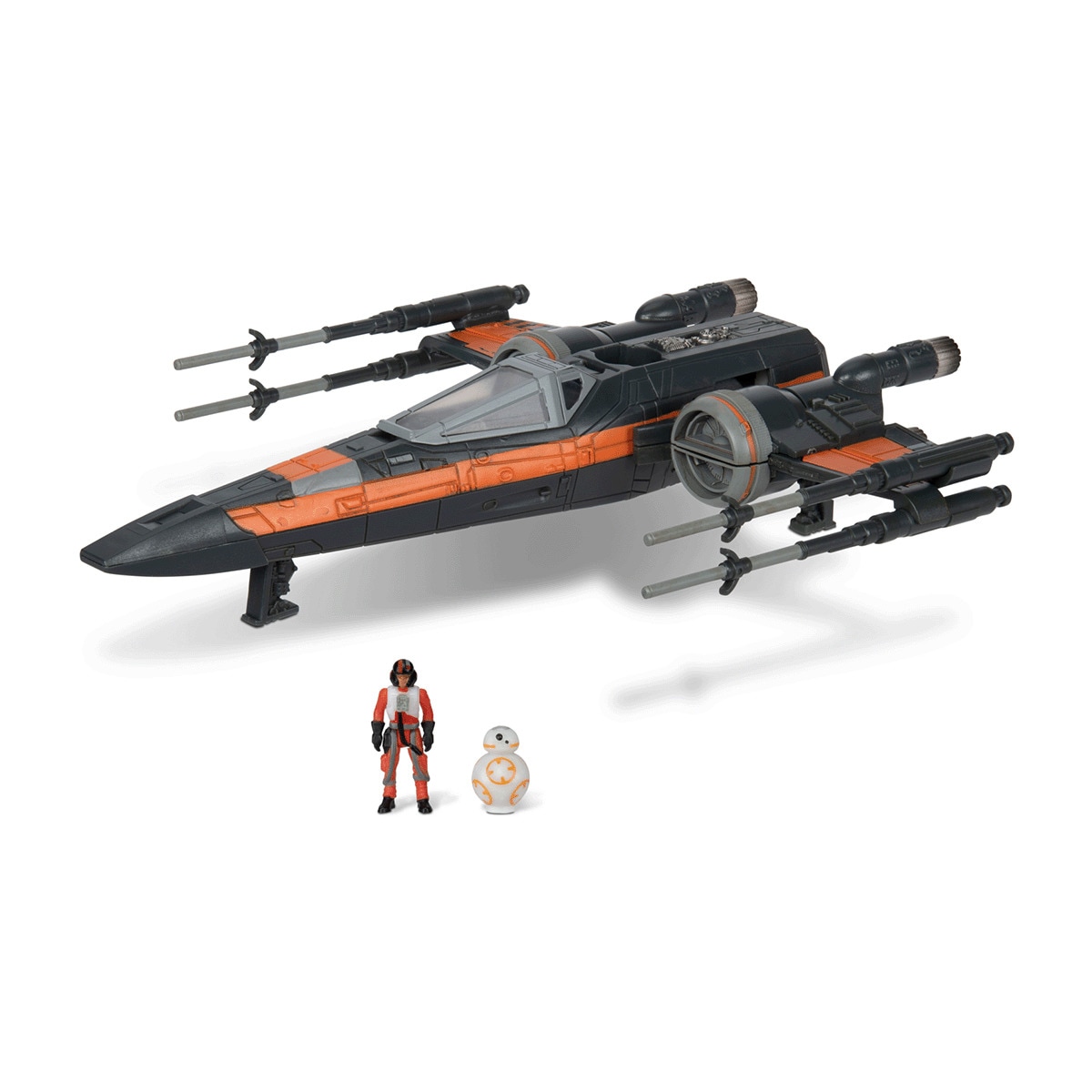 Star Wars - Playset Micro Galaxy Squadron Poe Dameron T-70 X-WING Star Wars.