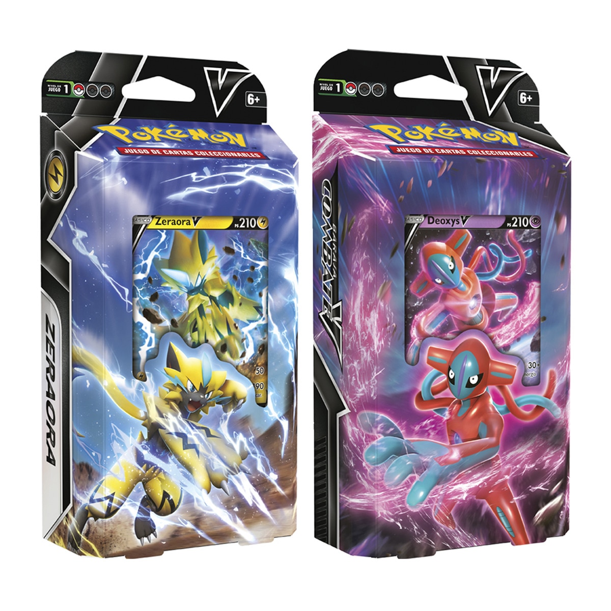 BANDAI - Juego De Cartas Coleccionables Pokémon Lata V Battle Deck Pokémon TCG JCC