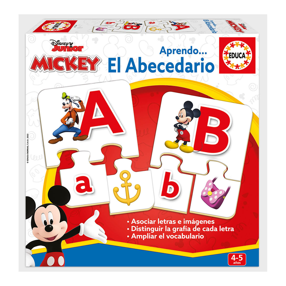 Educa Borrás - El Abecedario Mickey And Friends