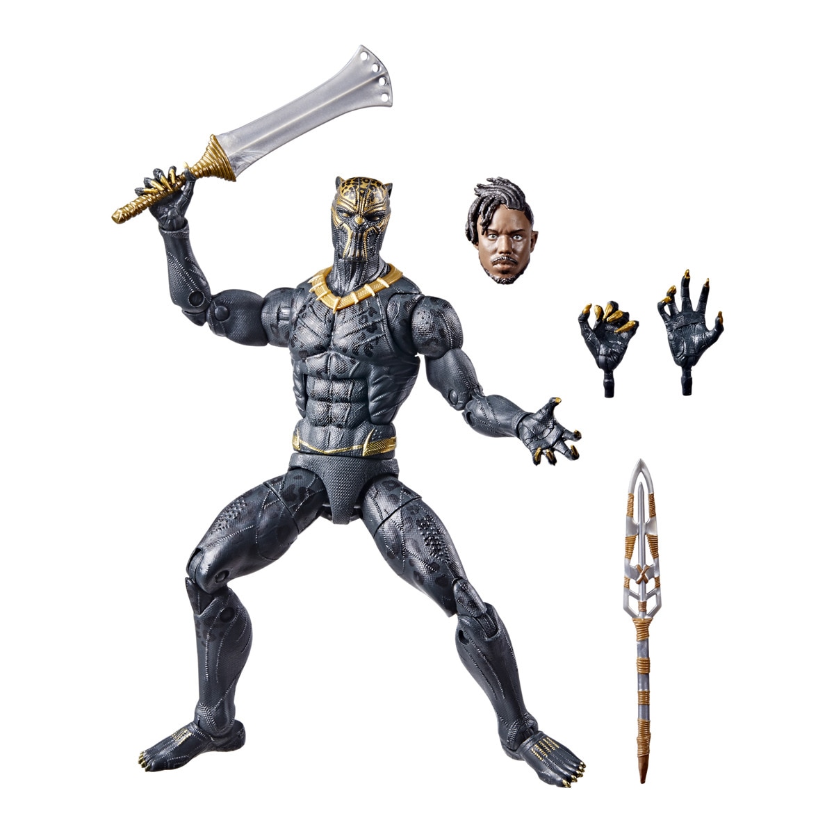 HASBRO FAN - Figura Black Pantehr Legends Colección 2