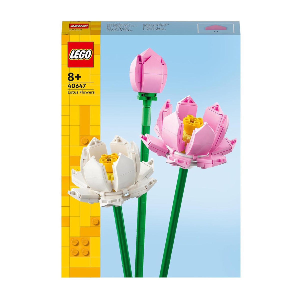 LEGO -  de construcción Flores de Loto LEGO LEL Flowers.