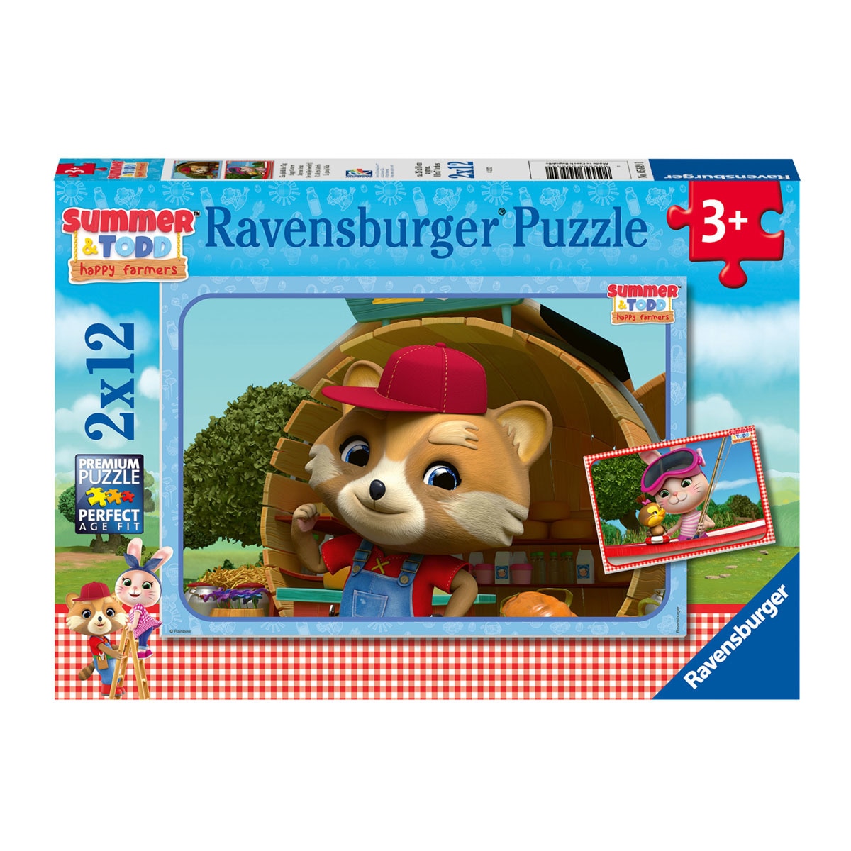 Ravensburger - Puzzle 2X12 Summer & Todd