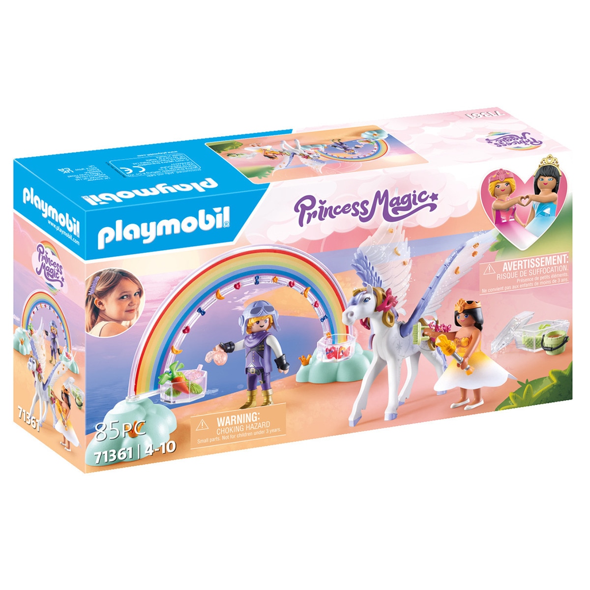 Playmobil - Pegaso con Arcoíris en las Nubes Playmobil.