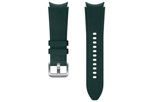 Correa de piel Samsung Hybrid Leather Verde para Galaxy Watch 4 / 4 Classic - Talla S/M