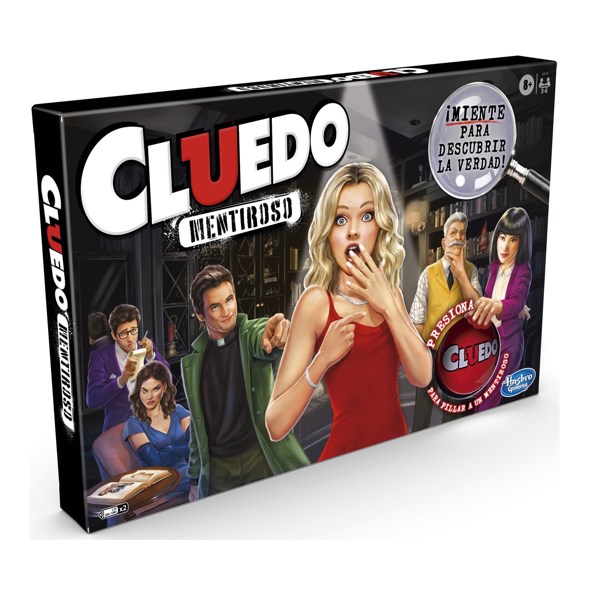 Hasbro Gaming - Juego De Mesa Cluedo Mentiroso