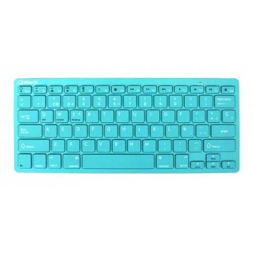 Teclado inalámmbrico SilverHT Colors edition Turquesa