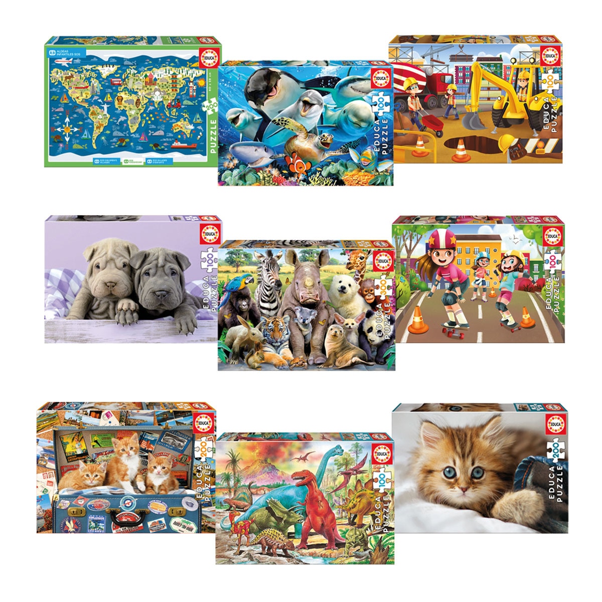 Educa Borrás - Puzzles Junior