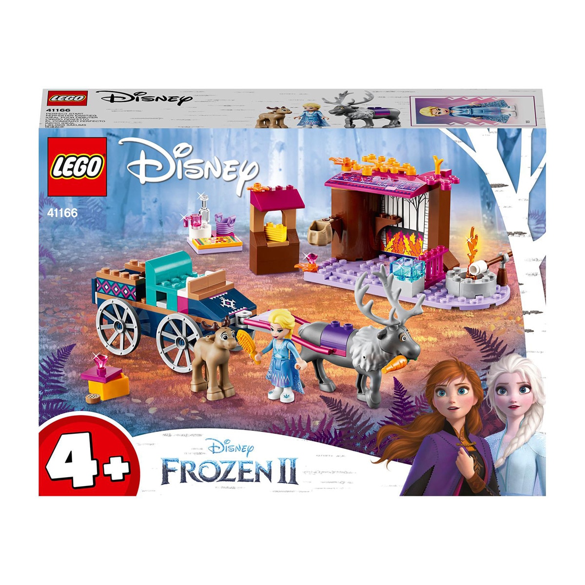 LEGO -  De Construcción Aventura En Carreta De Elsa Disney Frozen